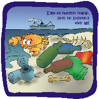 La basura en las playas
